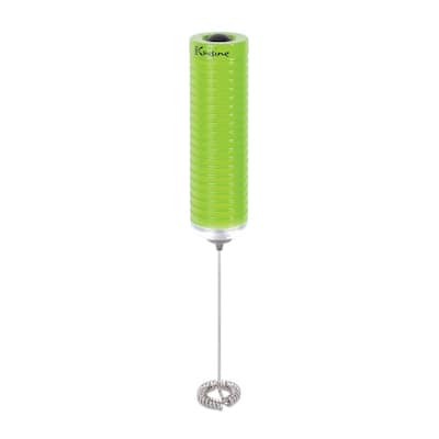 Milk Frother Green with LED Light