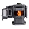 ComfortBilt HP21 Pellet Stove 2,400 sq. ft. EPA Certified with Auto  Ignition HP21-Black - The Home Depot