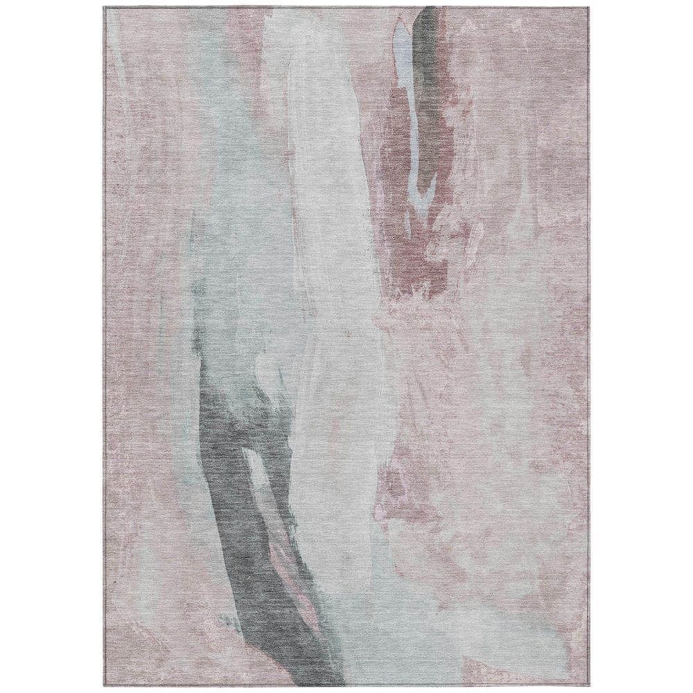 Chantille Machine Washable Indoor/Outdoor Abstract ACN1987 Blush 3 ft. x 4 ft. Area Rug price history on PriceWatchPro