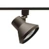 Juno 75-Watt Flare Bronze Track Lighting Head R552 BZ - The Home Depot