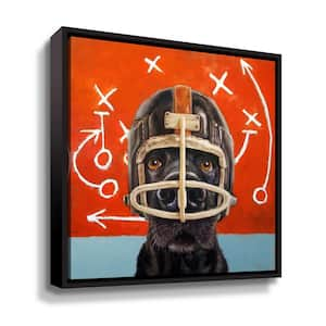 Rookie' by Lucia Heffernan Framed Canvas Wall Art