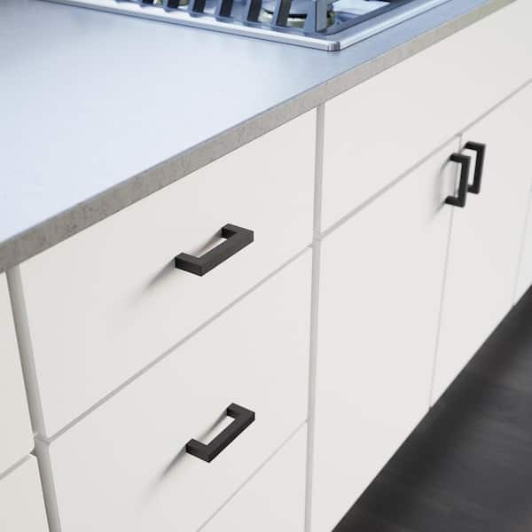 Black Cabinet Pulls, Drawer Handles, Modern Cabinet Handles, Modern French Drawer  Pulls Furniture Hardware 