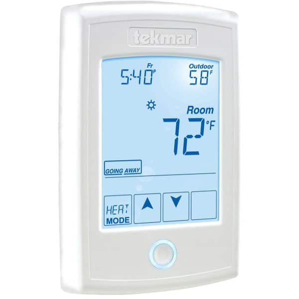 tekmar 7-Day 1-Stage Heat Programmable Thermostat