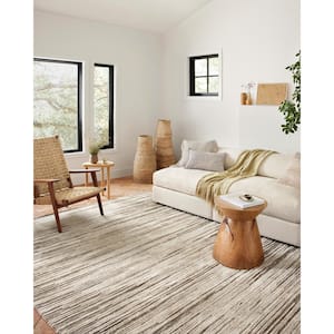 Neda Taupe / Stone 18 in. x 18 in. Sample Modern Ultra Soft Area Rug