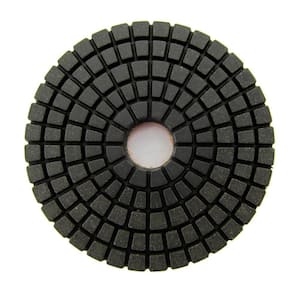 3 in. #100 Grit Wet Diamond Polishing Pad for Stone