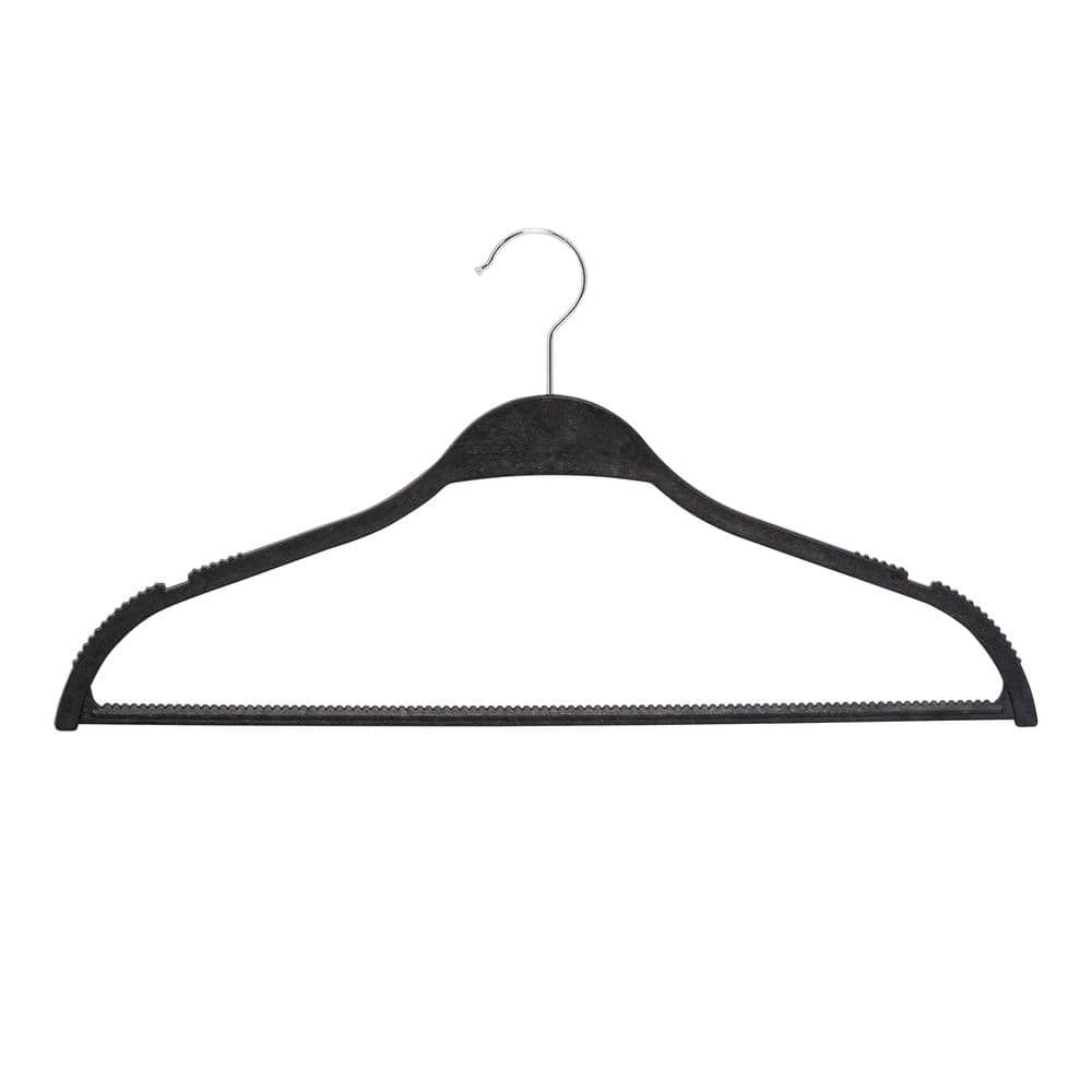  MecTo Hangers 20 Pack, White Notched Coat Hanger Space