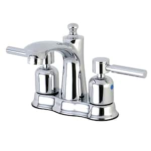 Concord 4 in. Centerset Double Handle Bathroom Faucet in Polished Chrome