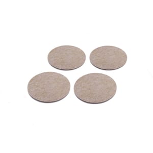 Everbilt Four 7 in. and Four 3-1/2 in. Beige Round Plastic Heavy-Duty  Furniture Slider Pads for Carpeted Floors (8-Pack) 4723044EB - The Home  Depot