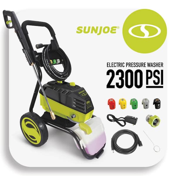 Sun Joe 2300 PSI 1.1 GPM 14.5 Amp High Performance Cold Water Corded Electric Pressure Washer