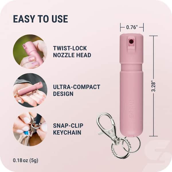 Reviews for SABRE Mighty Discreet️ Pepper Spray with Snap Clip