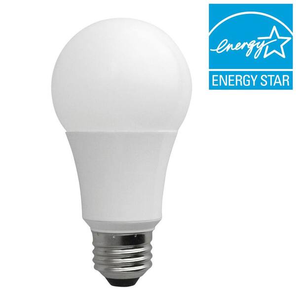 TCP 40W Equivalent Soft White (2700K) A19 230-Degree Non-Dimmable LED Light Bulb