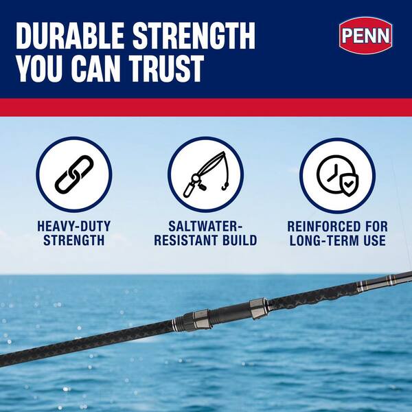 penn carnage ii surf casting fishing rod CARSFIII2040C11 III Conventional end components like Fuji K PENN Carnage III Surf Spinning