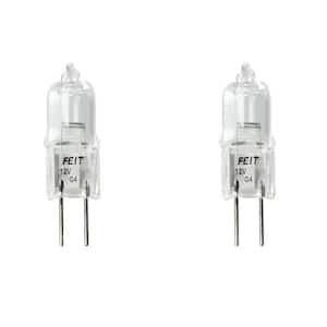 20-Watt Bright White (2800K) T3 G4 Bi-Pin Base Dimmable Landscape Garden Halogen Light Bulb (2-Pack)