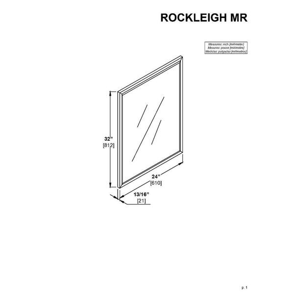 Home Decorators Collection Rockleigh 24.00 in. W x 32.00 in. H Framed  Rectangular Bathroom Vanity Mirror in Pebble Grey Rockleigh SMR-P - The  Home Depot