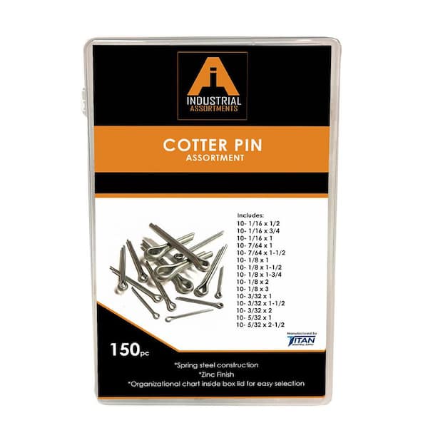 Unbranded 150 Piece Cotter Pin Kit