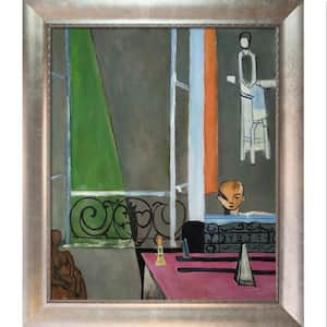 The Piano Lesson by Henri Matisse Champage Scoop with Swirl Lip Framed People Oil Painting Art Print 25 in. x 29 in.
