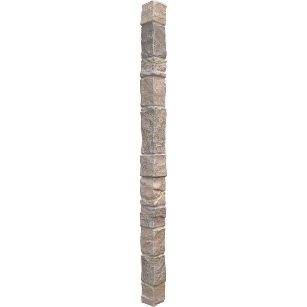 3 in. x 3 in. Polermo Composite Universal Outside Corner for StoneWall Faux Stone Siding Panels price history on PriceWatchPro