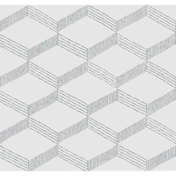 York Wallcoverings 60.75 sq.ft. Gray Palisades Paperweave Wallpaper
