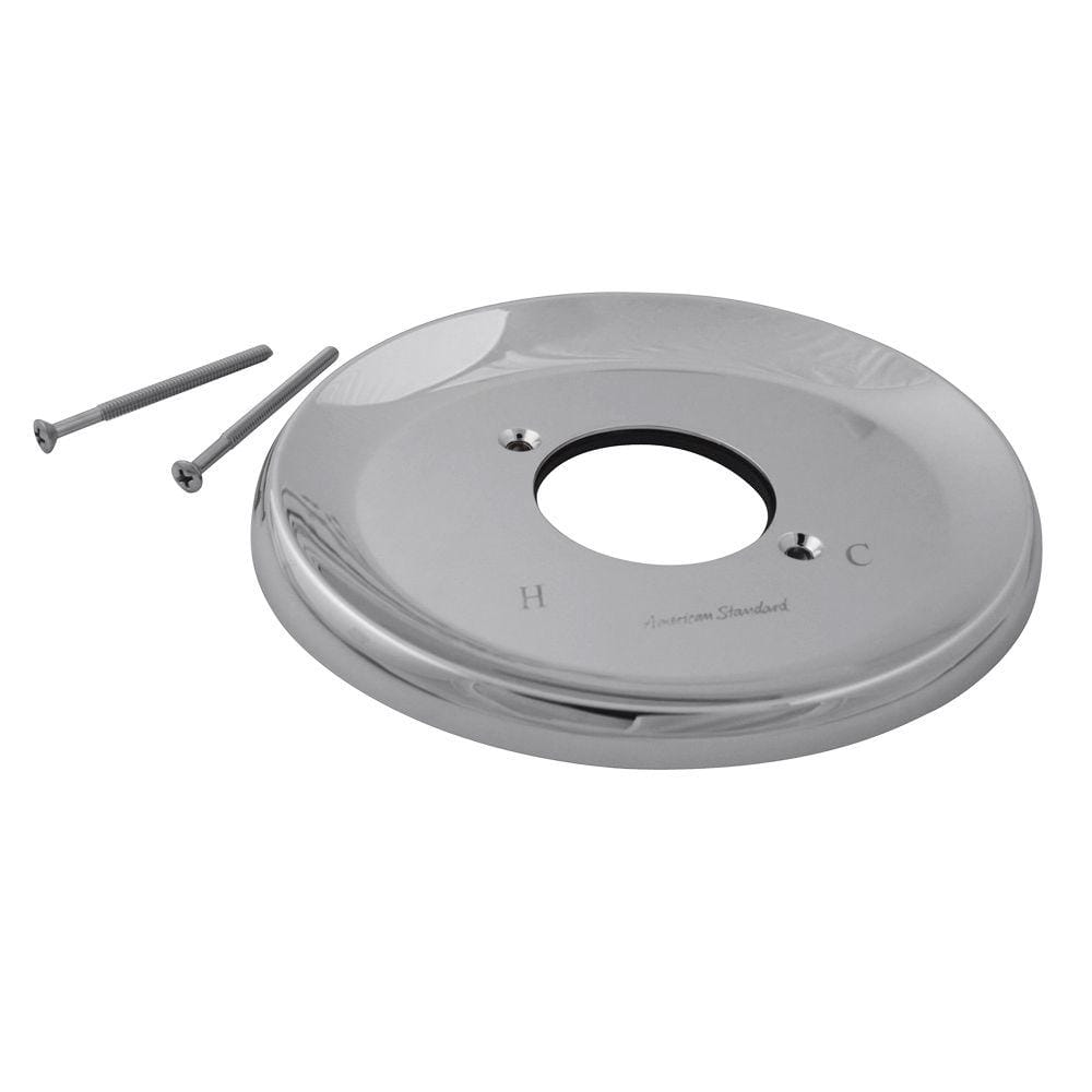 Escutcheon and Screws for Bath/Shower Faucet, Polished Chrome