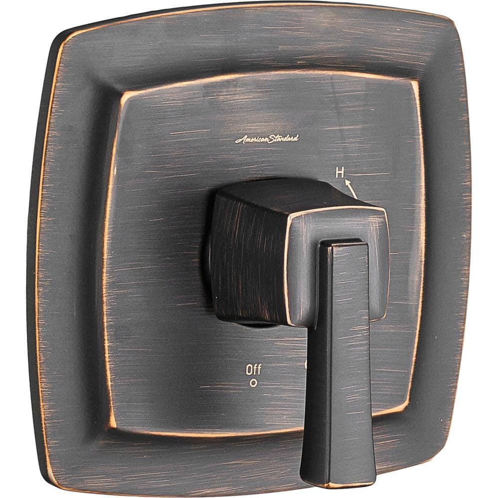 Townsend Distressed Bronze Wall-Mounted Shower Lever Trim Kit