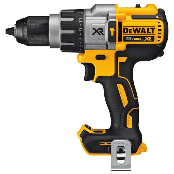 DEWALT 20V MAX XR Cordless Brushless 3-Speed 1/2 in. Hammer Drill (Tool  Only) and Black and Gold Drill Bit Set (21 Piece) DCD996BW1181 The Home  Depot