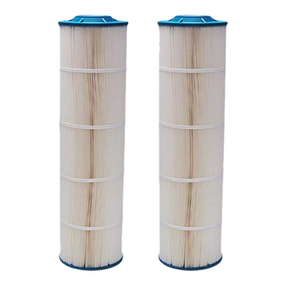 Unicel 7.5 in. Dia 155 sq. ft. Pool/Spa Replacement Filter Cartridge (2
