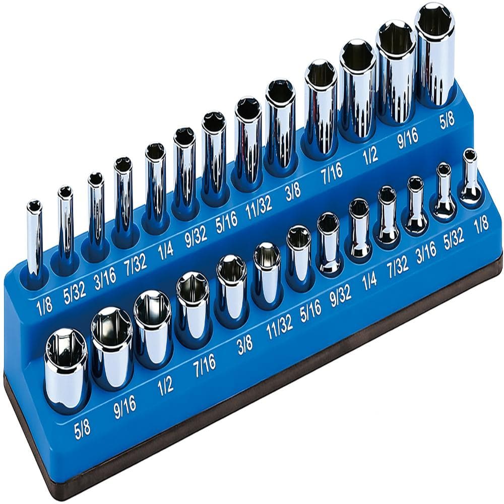 "1/4"" MAGNETIC SOCKET HOLDER, BLUE, SAE" price history on PriceWatchPro