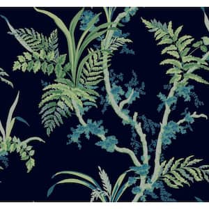 60.75 sq. ft. Enchanted Fern Wallpaper