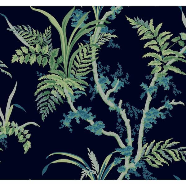 GRANDMILLENNIAL 60.75 sq. ft. Enchanted Fern Wallpaper