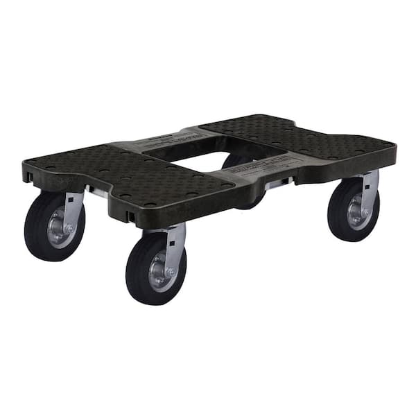 SNAP-LOC 1,500 lbs. Capacity Air-Ride Professional E-Track Dolly in Black