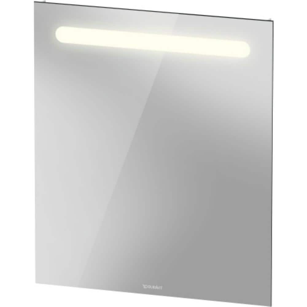 1.375 in. W x 27.5 in. H Rectangular Frameless Wall Mount Bathroom Vanity Mirror in White price history on PriceWatchPro
