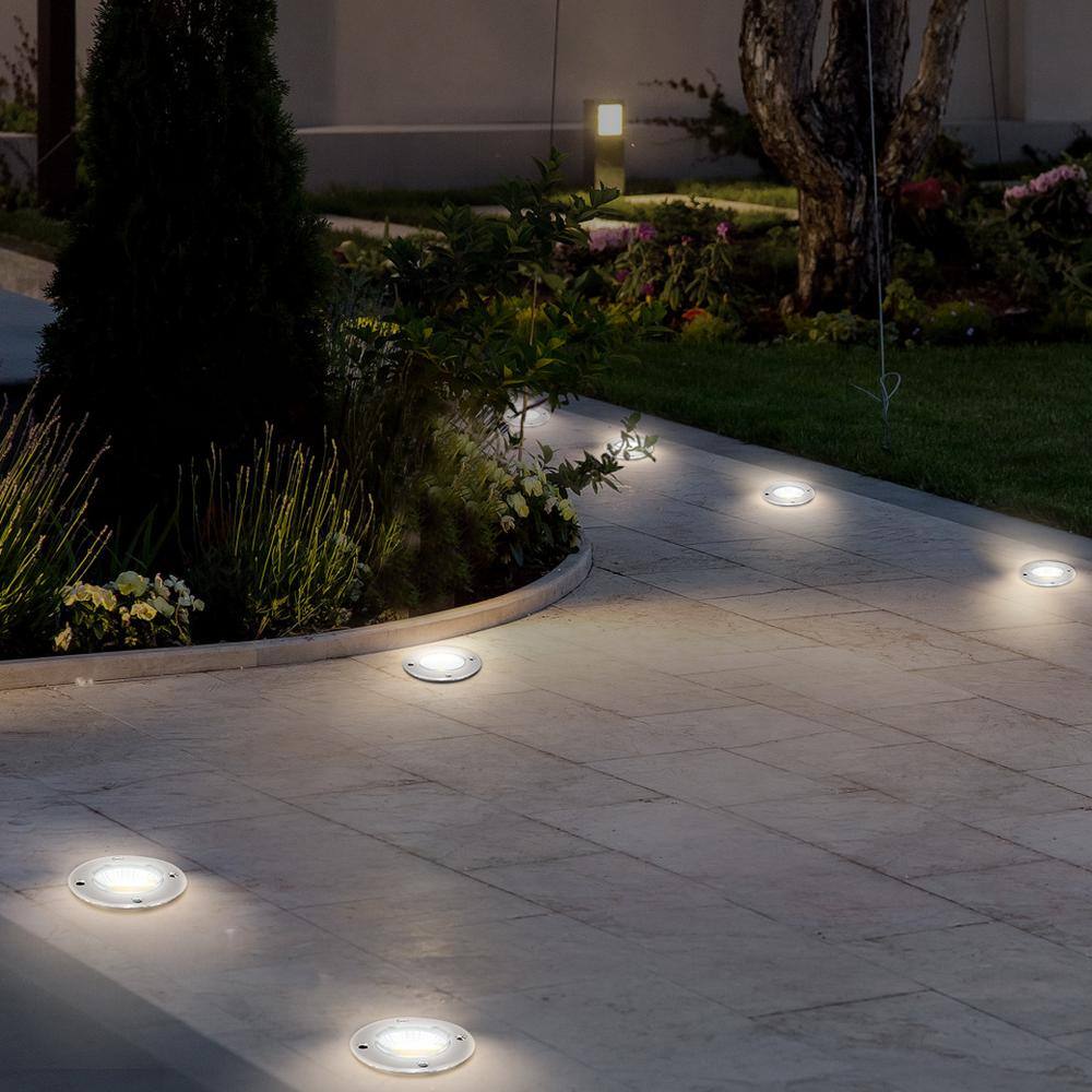 Low Voltage LED Pathway In-Ground Lights Multipack