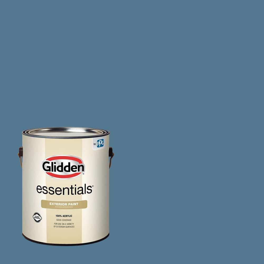 1 gal. PPG1156-5 Smoke Blue Flat Exterior Paint price history on PriceWatchPro