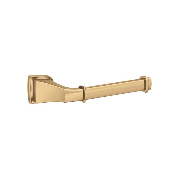 Amerock Revitalize 7-7/8 in. (200 mm) L Single Post Toilet Paper Holder in Champagne Bronze