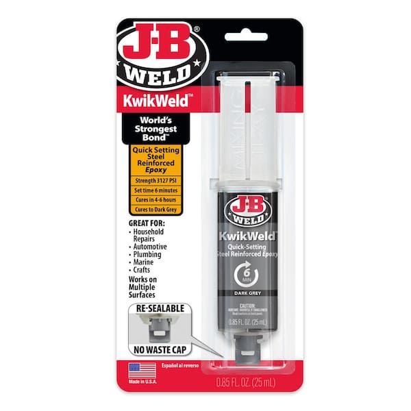 J-B Weld KwikWeld 25 ml Epoxy Syringe (Case of 6)