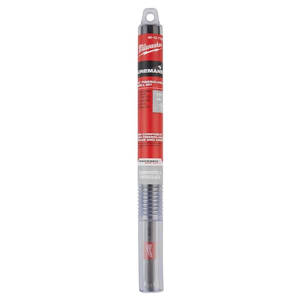 15/16 in. x 12 in. Fiberglass Utility Auger Bit