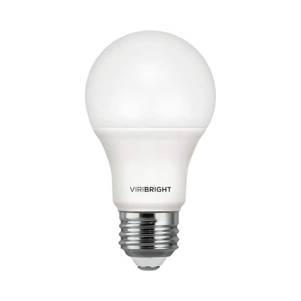 60-Watt Equivalent A19 E26 LED Light Bulbs Daylight 6500K (12-Pack)