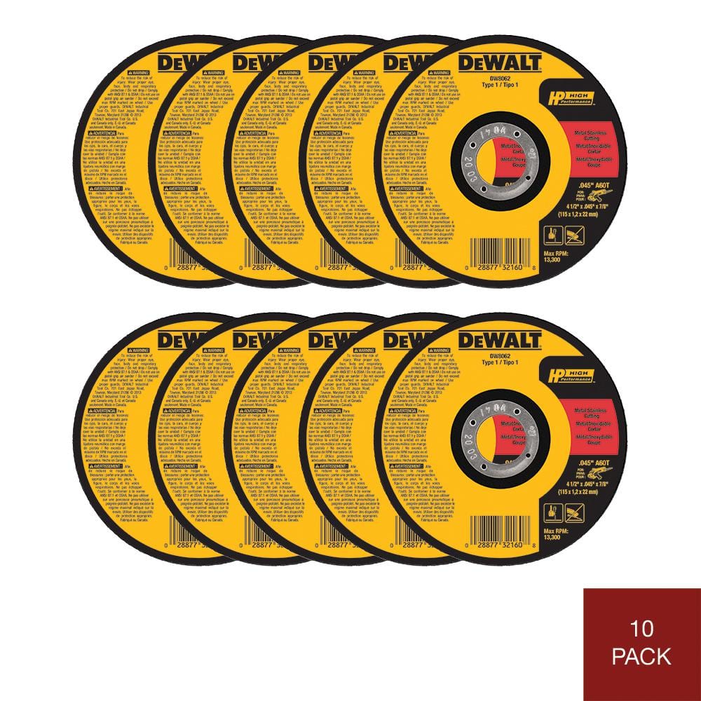 Masonry Grinding Wheel Type 27 - 5 x 1/8 from DEWALT