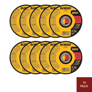 4-1/2 in. x 0.045 in. x 7/8 in. Metal and Stainless Cutting Wheel (10-Pack)
