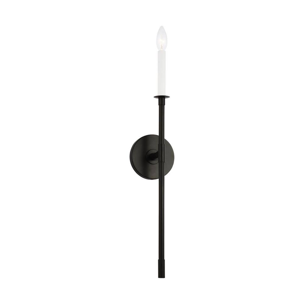 Bayview Aged Iron Dimmable Outdoor Wallchiere, 24.38"