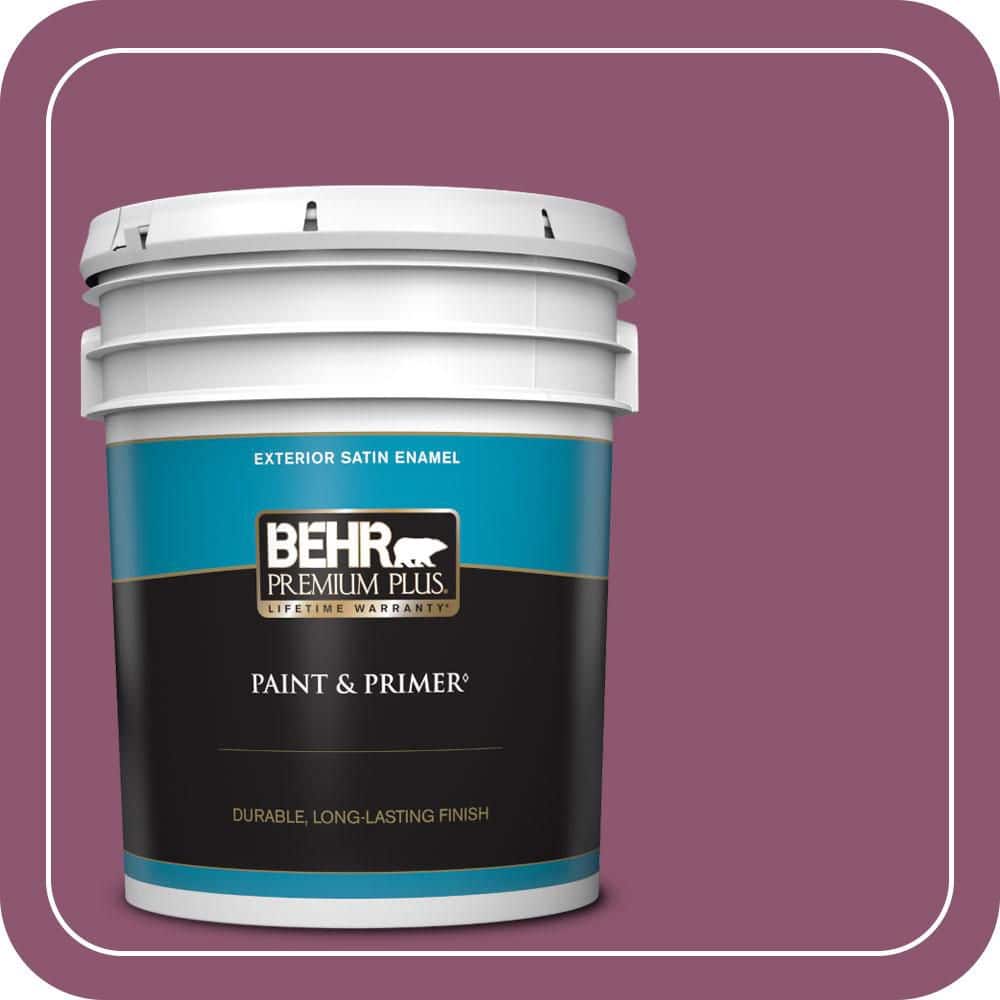 5 gal. #PPU1-17 Majestic Orchid Satin Enamel Exterior Paint & Primer price history on PriceWatchPro