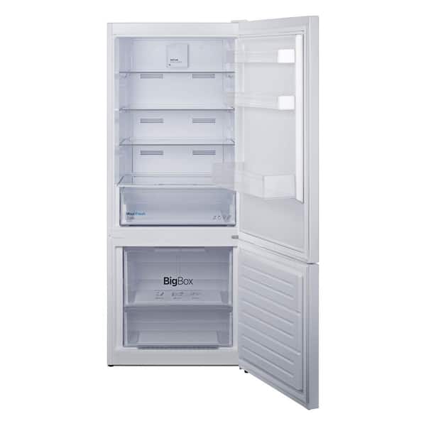 Summit Appliance 27 in. 15.1 cu. ft. Bottom Freezer Refrigerator