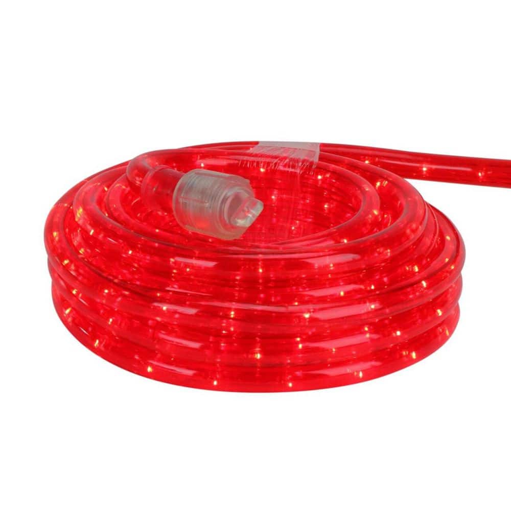 Flexible Incandescent Outdoor Christmas Rope Light - Clear - 100' Red Wire price history on PriceWatchPro