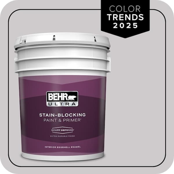 BEHR ULTRA 5 gal. #MQ3-28 Rock Crystal Extra Durable Eggshell Enamel Interior Paint & Primer
