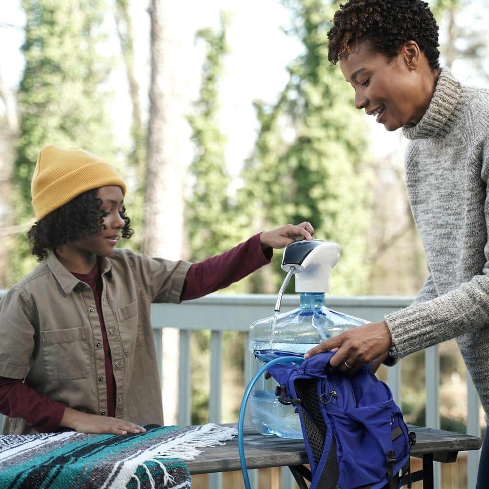 Primo BPA FREE Portable Electronic Water Pump, White