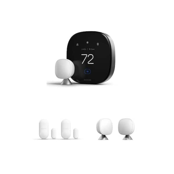 Smart Thermostat Premium with Sensors (4-Pack) and Air Quality Monitor