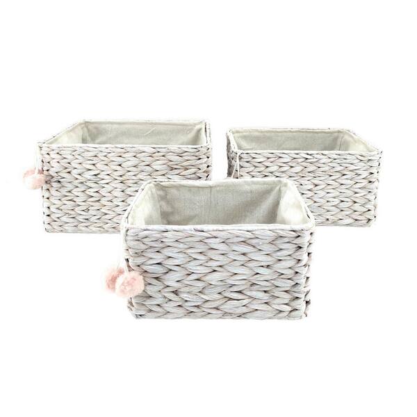 Wicker Baskets Set Of 4 Maize Handcrafted Basket 