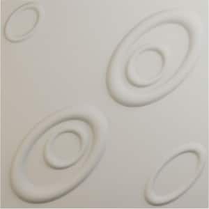 19-5/8-in W x 19-5/8-in H Maria EnduraWall Decorative 3D Wall Panel Satin Blossom White