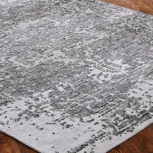 Royal Gray 7 ft. 6 in. x 9 ft. 6 in. Area Rug