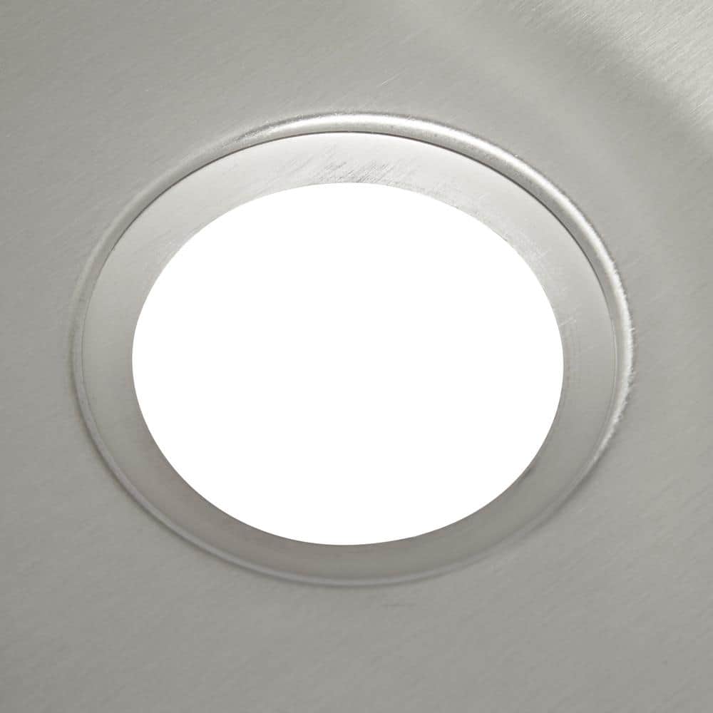 Lustertone 43" Stainless Steel Double Basin Drop-In Kitchen Sink